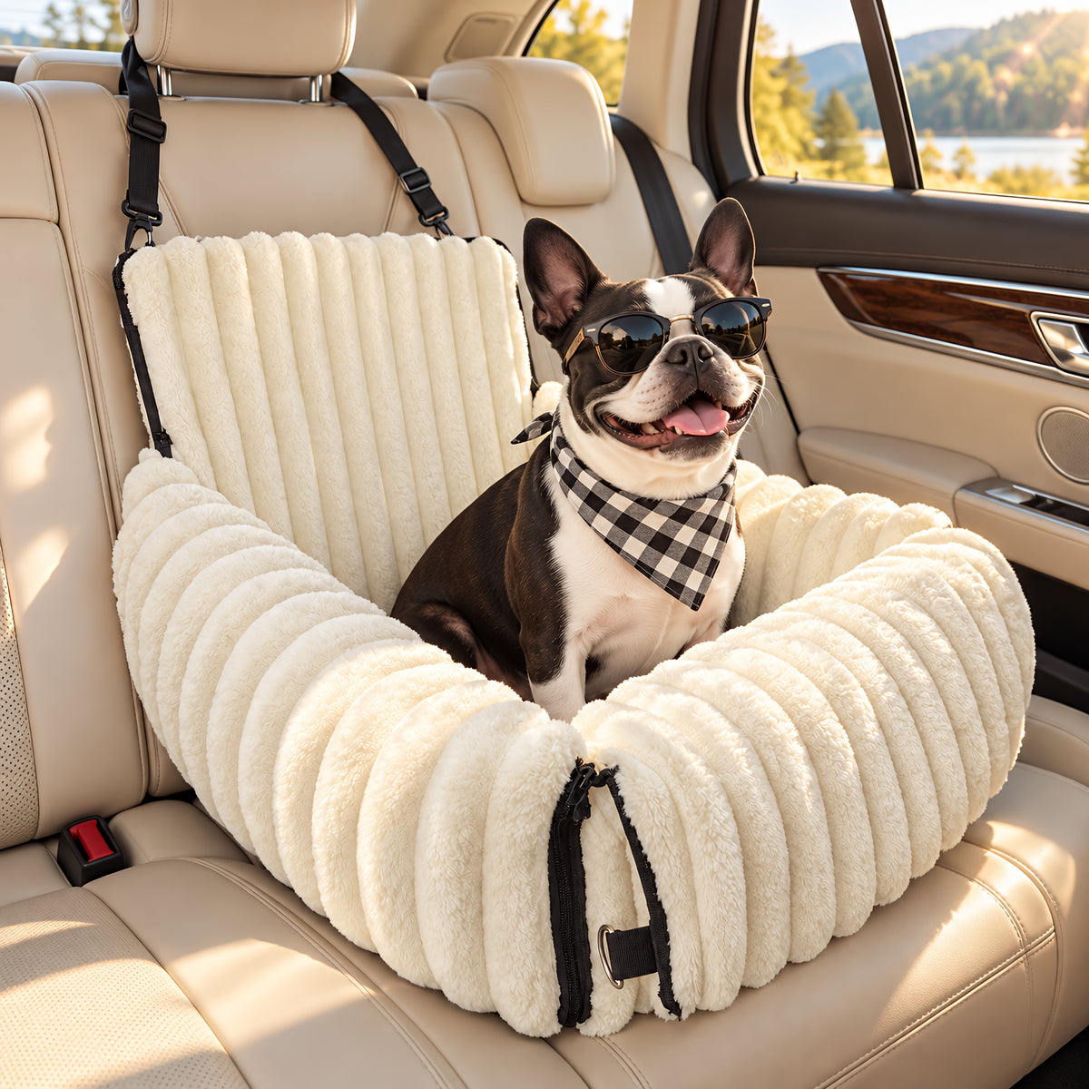 TekPaws RoadNest 3-in-1 travel bed for small dogs