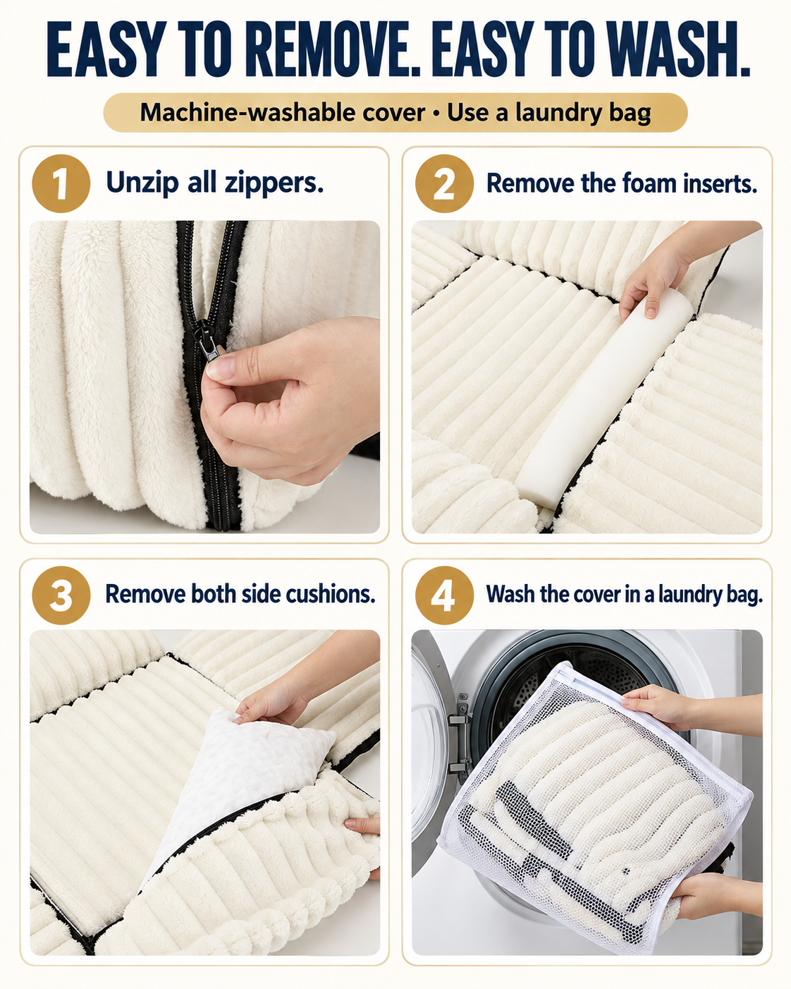 How to wash the TekPaws RoadNest removable cover