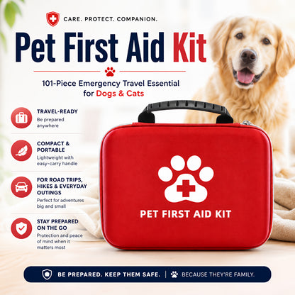 TekPaws RoadReady Pet First Aid Kit