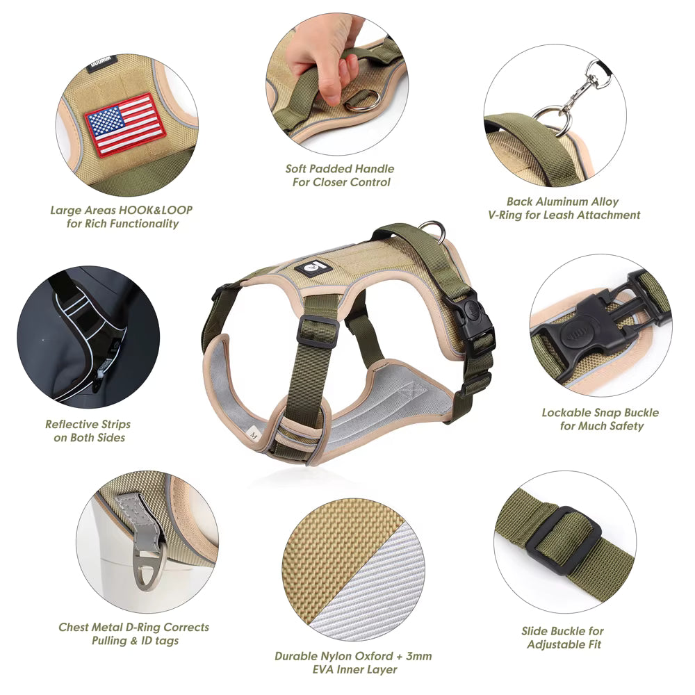 TekPaws SafeStride Reflective Harness