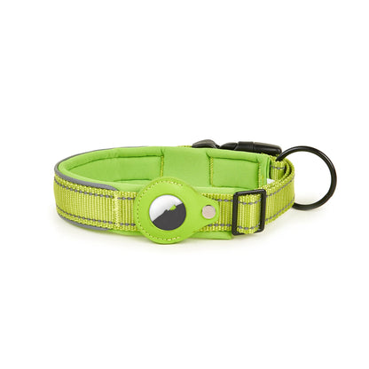 TekPaws SmartTag Comfort Collar in Green