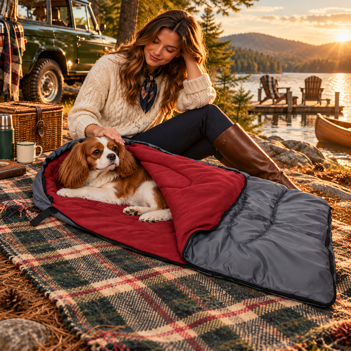 TekPaws SnoozeAway Dog Sleeping Bag