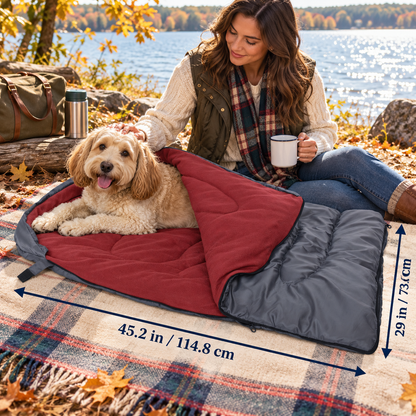 TekPaws SnoozeAway Dog Sleeping Bag