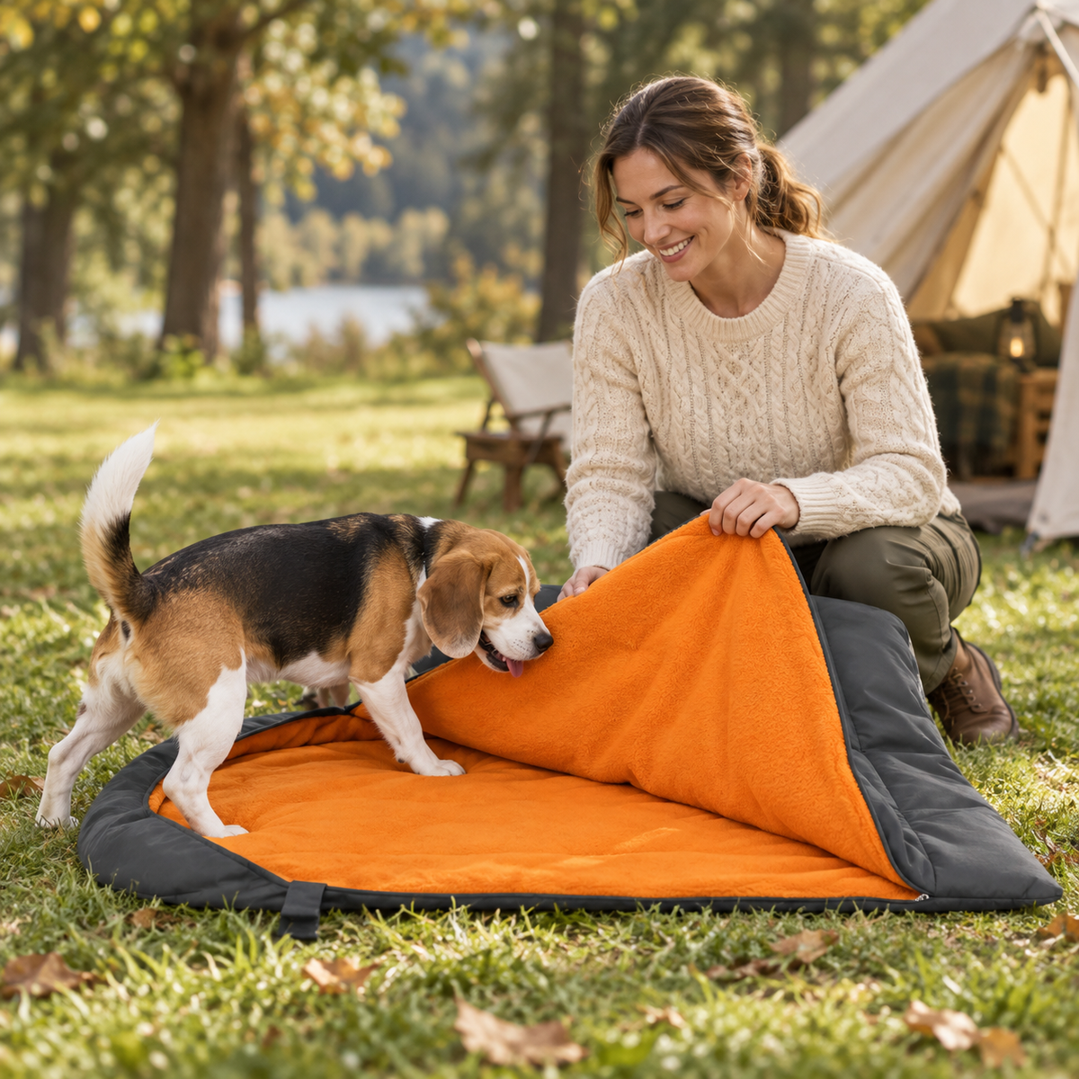 TekPaws SnoozeAway Dog Sleeping Bag