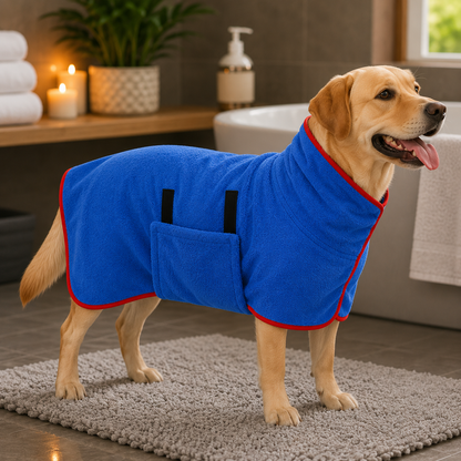 TekPaws SplashWrap Fast-Dry Pet Robe