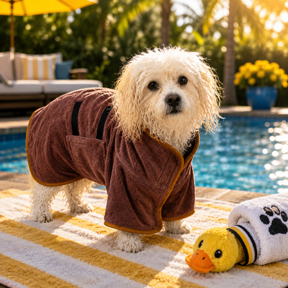 TekPaws SplashWrap Fast-Dry Pet Robe