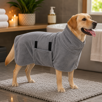 TekPaws SplashWrap Fast-Dry Pet Robe
