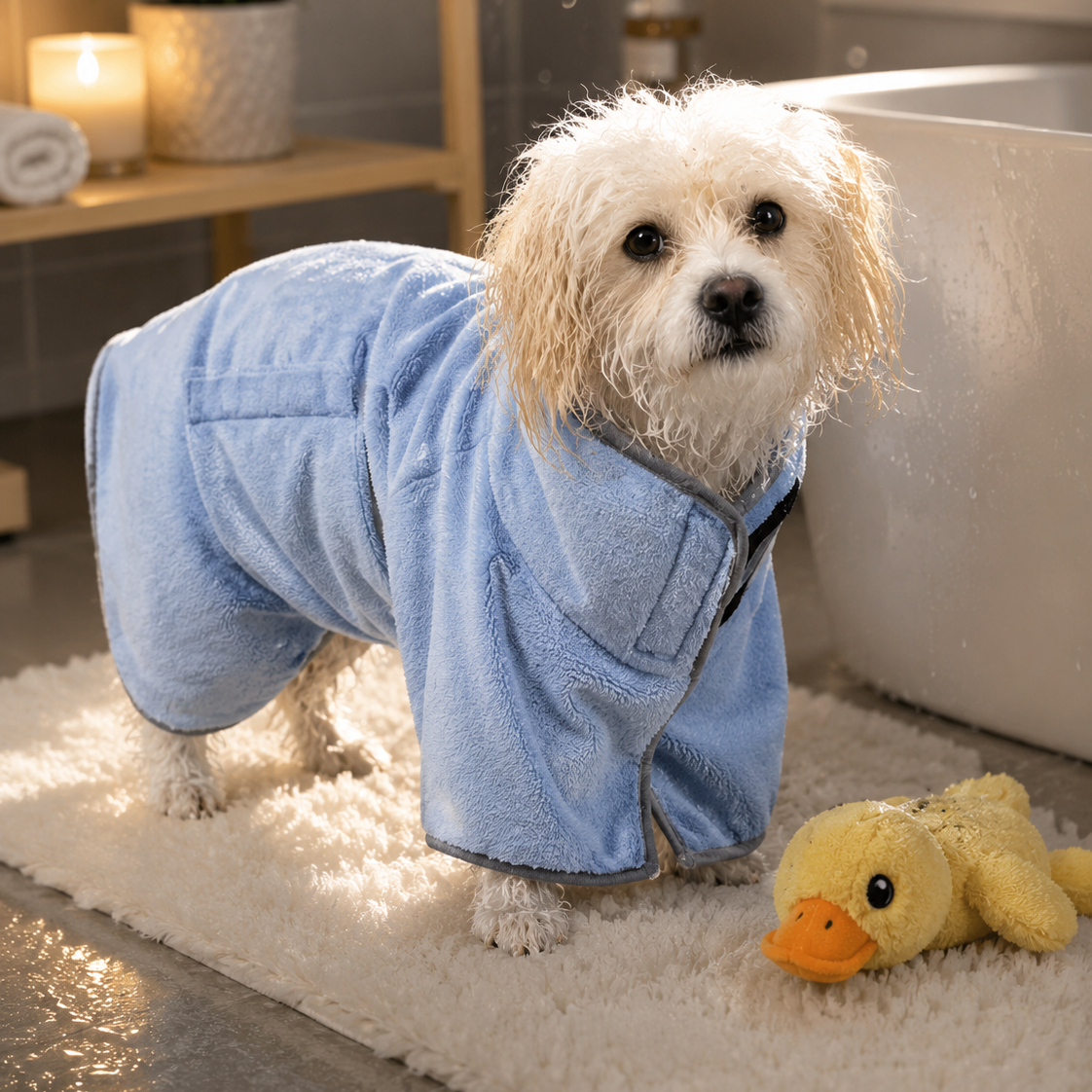 TekPaws SplashWrap Fast-Dry Pet Robe