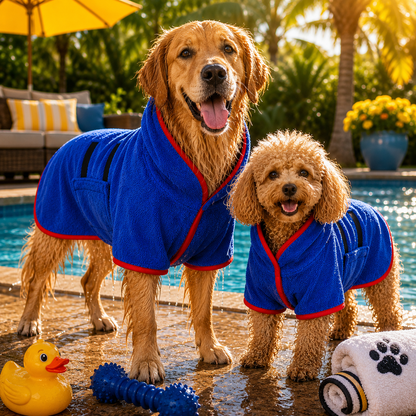 TekPaws SplashWrap Fast-Dry Pet Robe