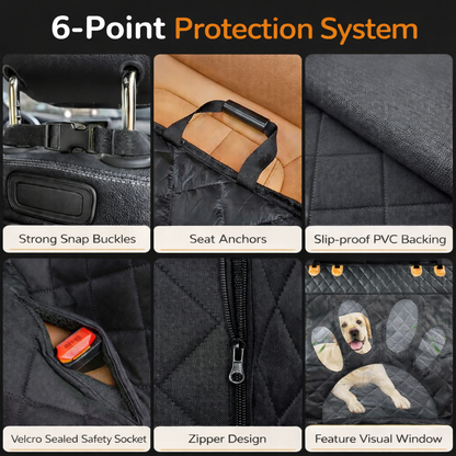 TekPaws TravelGuard Rear Seat Cover