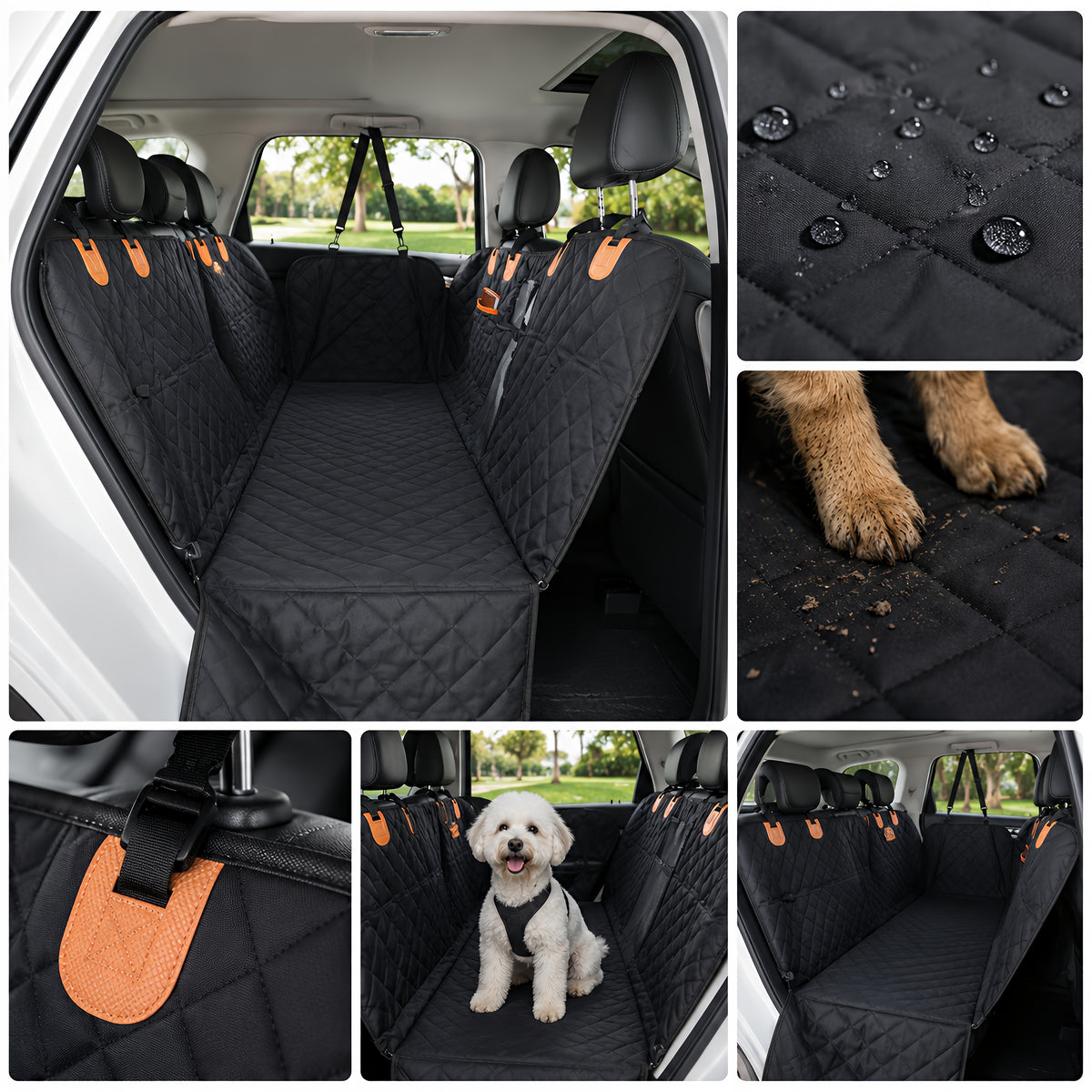 TekPaws TravelGuard Rear Seat Cover