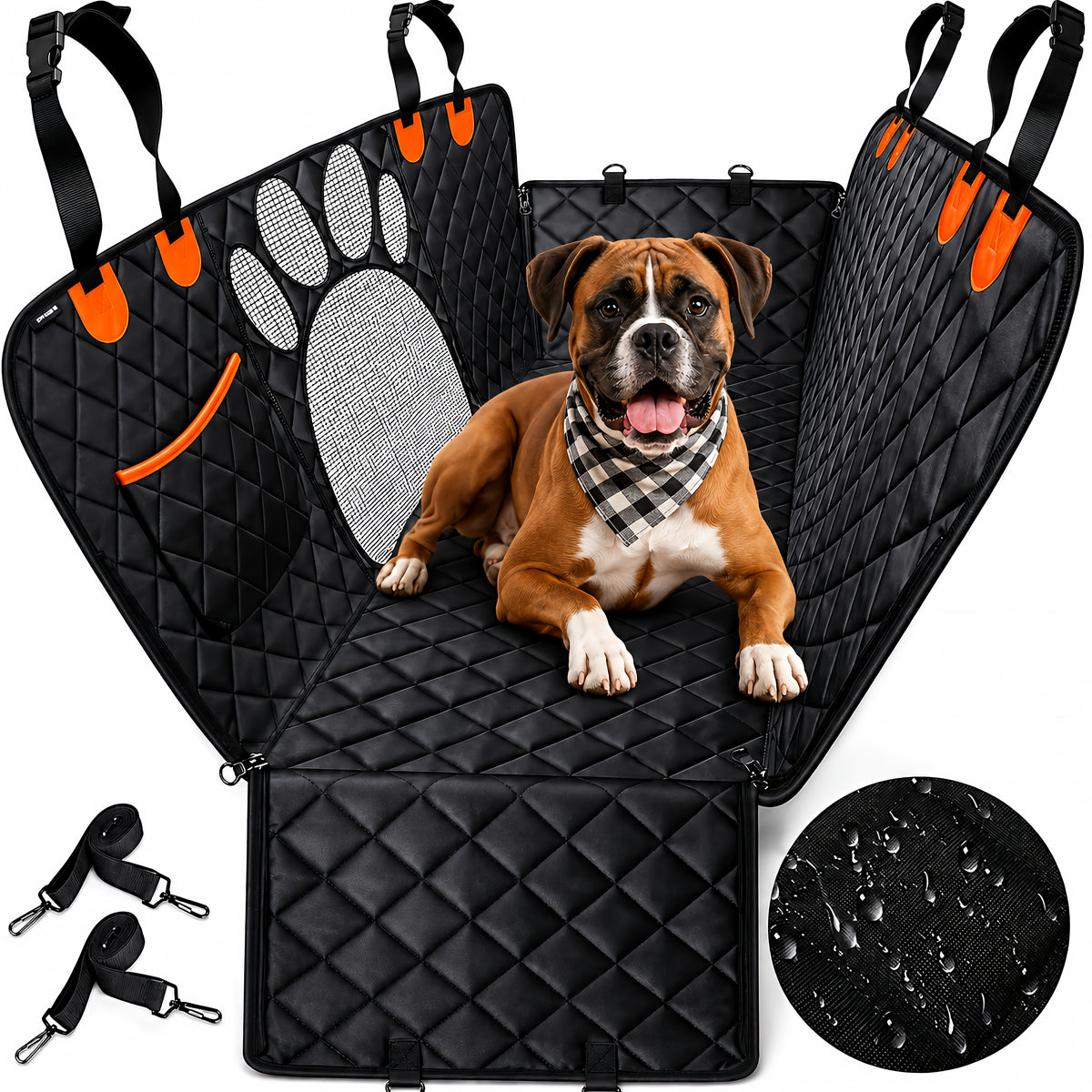 TekPaws TravelGuard Rear Seat Cover