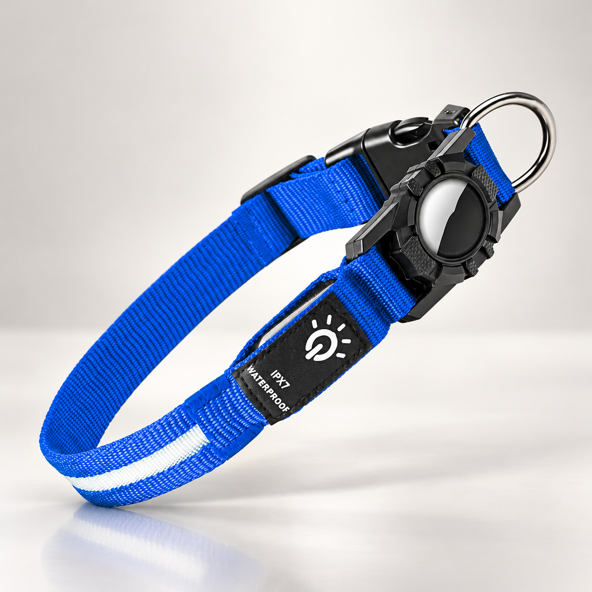 TekPaws Waterproof Smart Collar in Blue