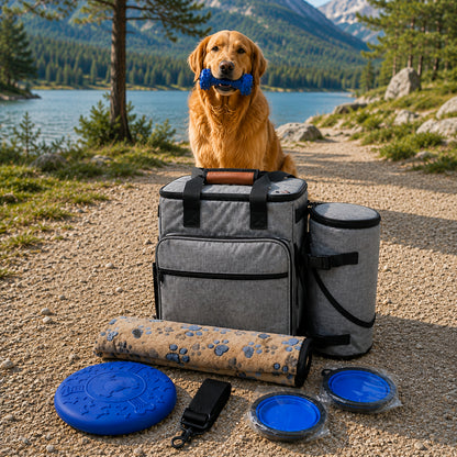 TekPaws Weekend Pup Travel Organizer Set