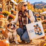 TekPaws Favourite Co-Pilot Tote – English Bulldog Edition