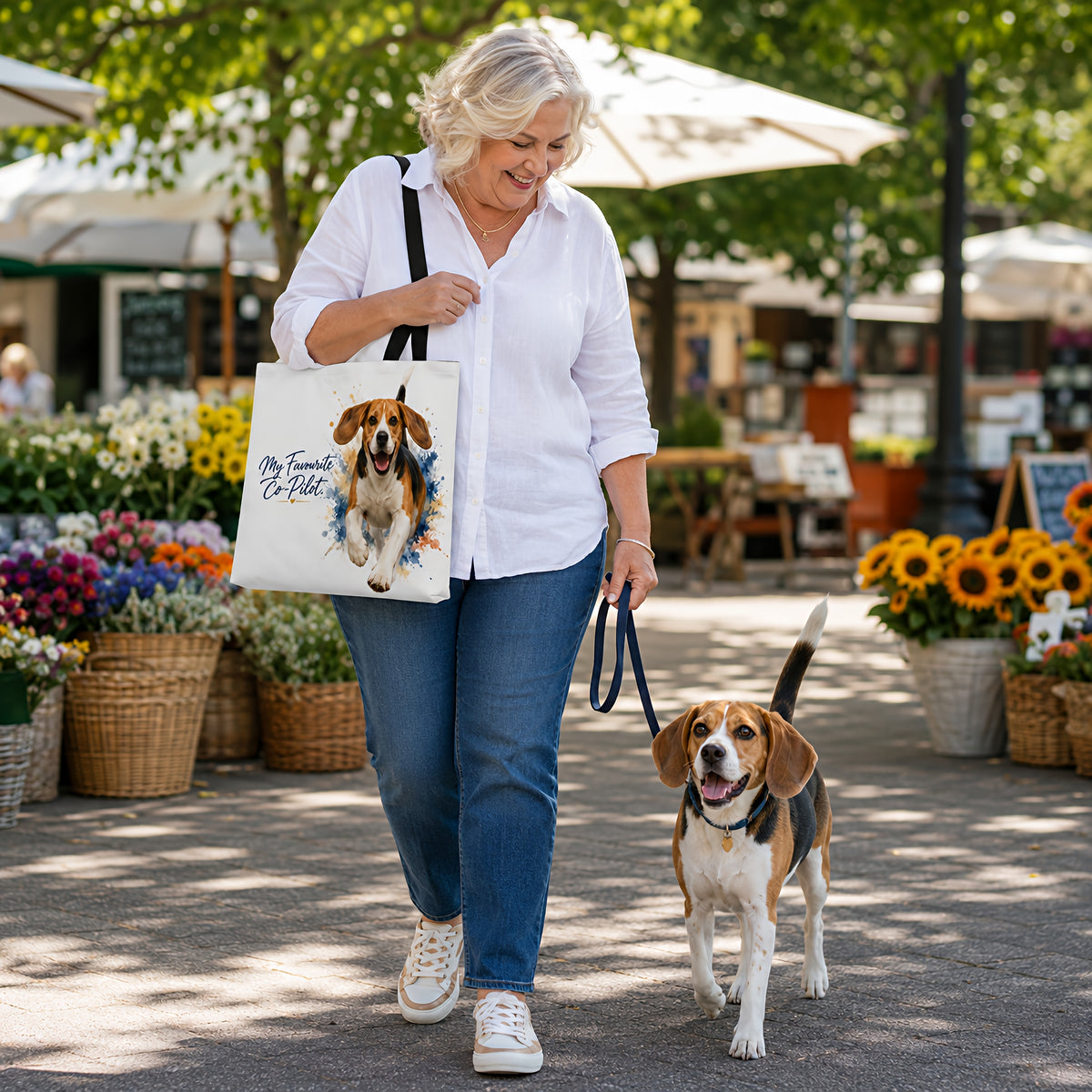 TekPaws Favourite Co-Pilot Tote – Beagle Edition