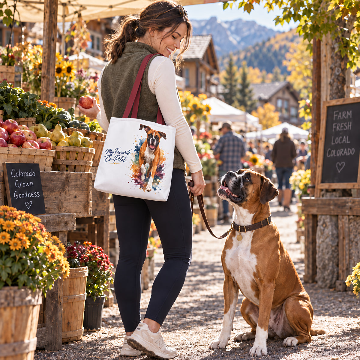 TekPaws Favourite Co-Pilot Tote – Boxer Edition