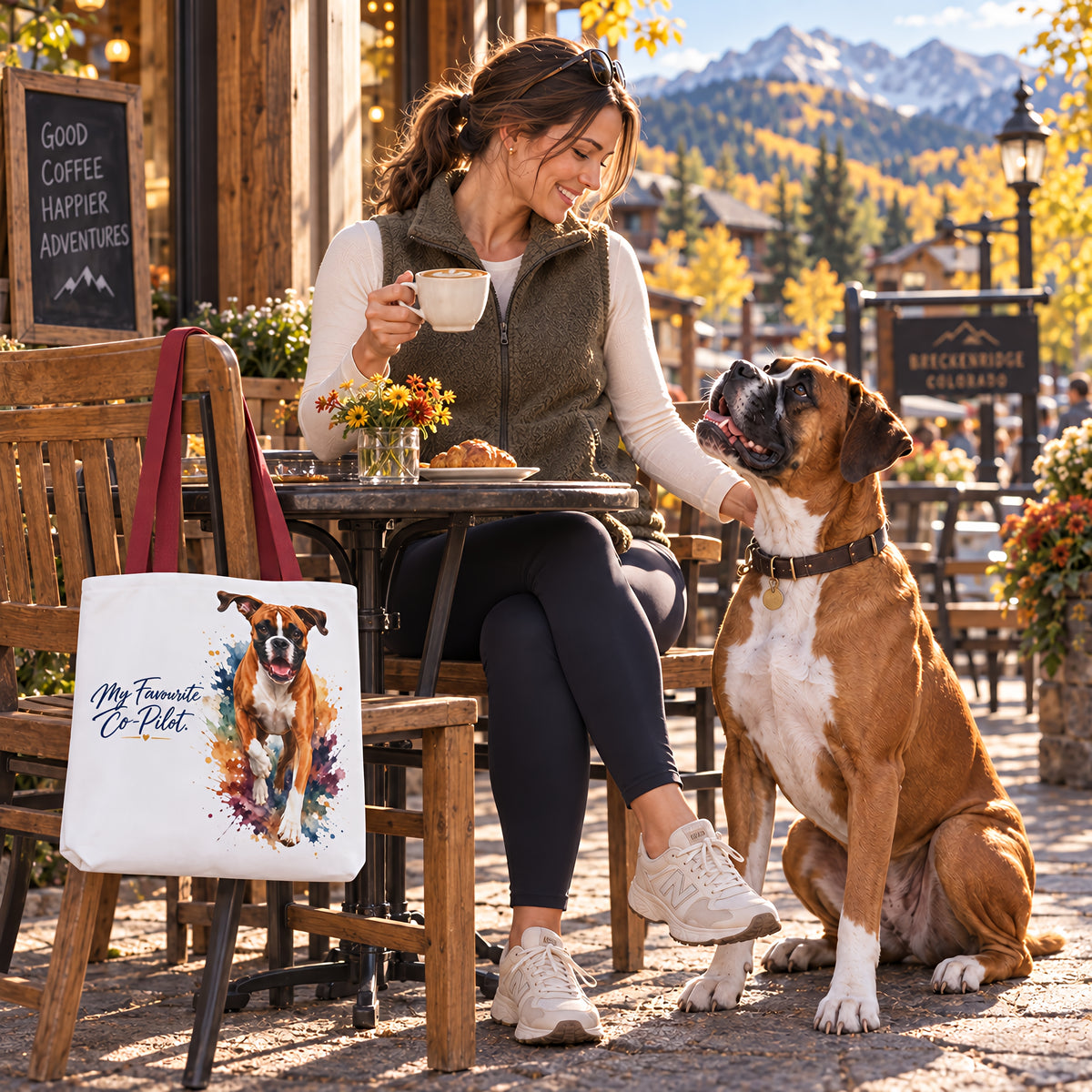 TekPaws Favourite Co-Pilot Tote – Boxer Edition