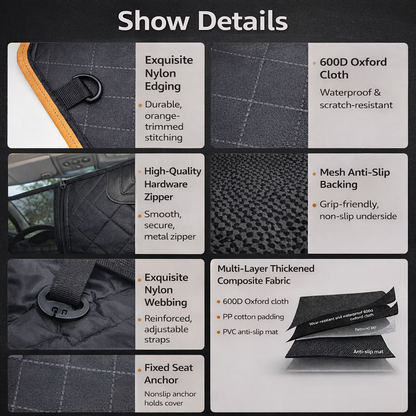 TekPaws TravelGuard Rear Seat Cover