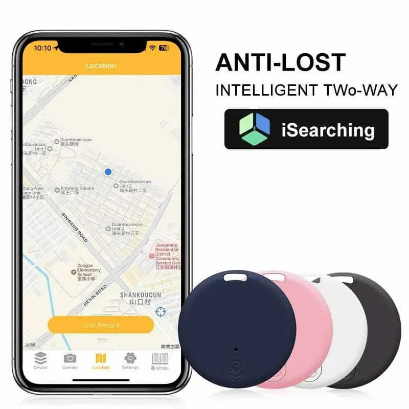 TekPaws  Mini Round Bluetooth Anti-Lost Tracker