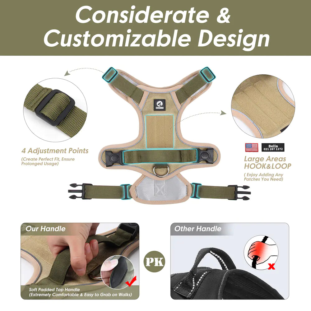 TekPaws SafeStride Reflective Harness