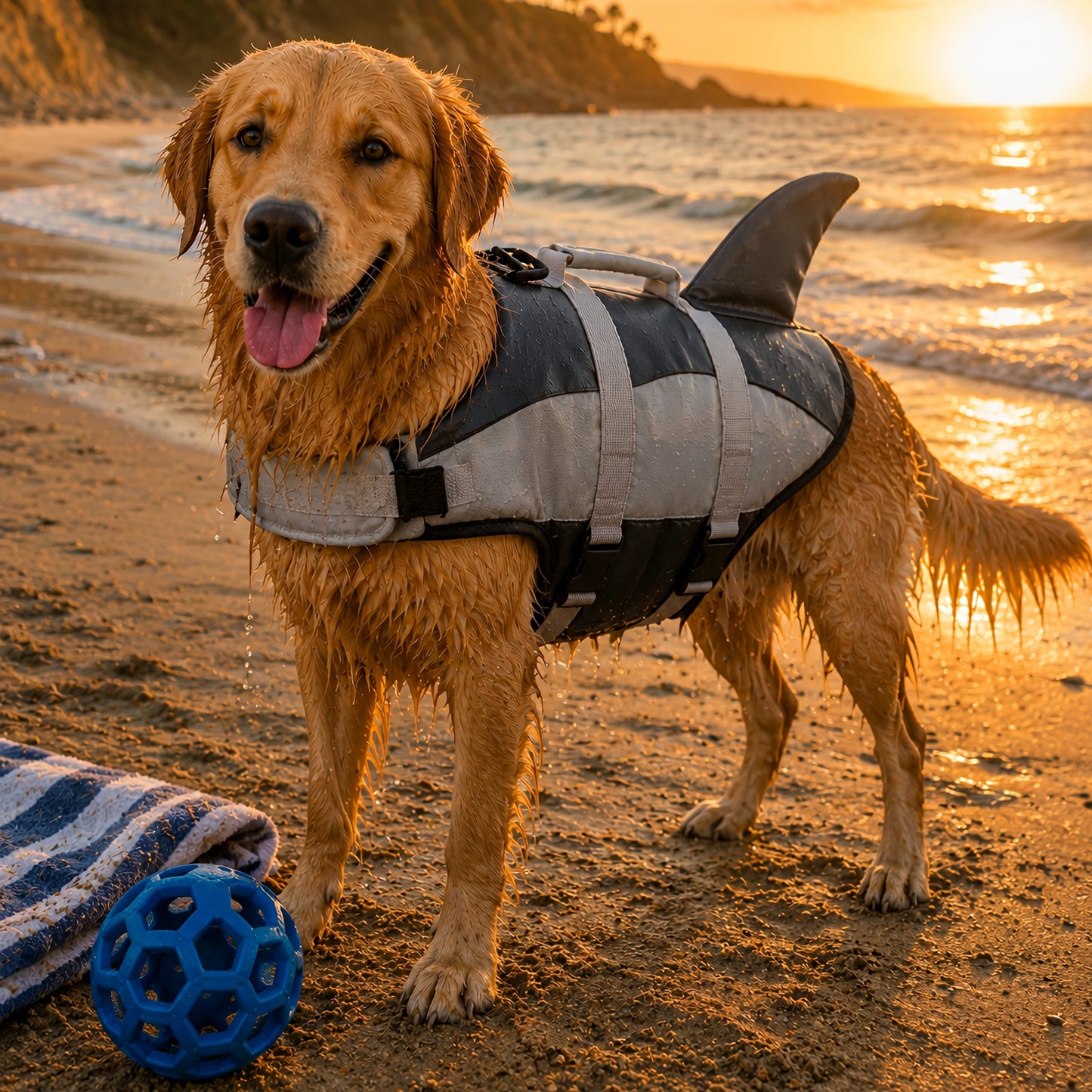 TekPaws Fintastic Adventure Swim Vest