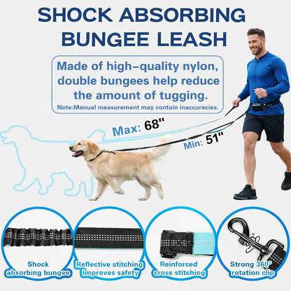 TekPaws GoLoop Hands-Free Leash| Small & Medium Dogs