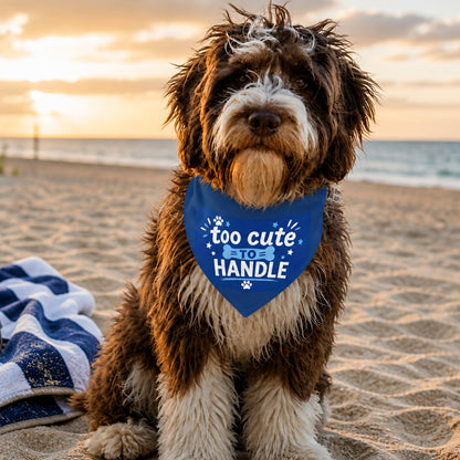 TekPaws CharmBand Clip-On Dog Bandana