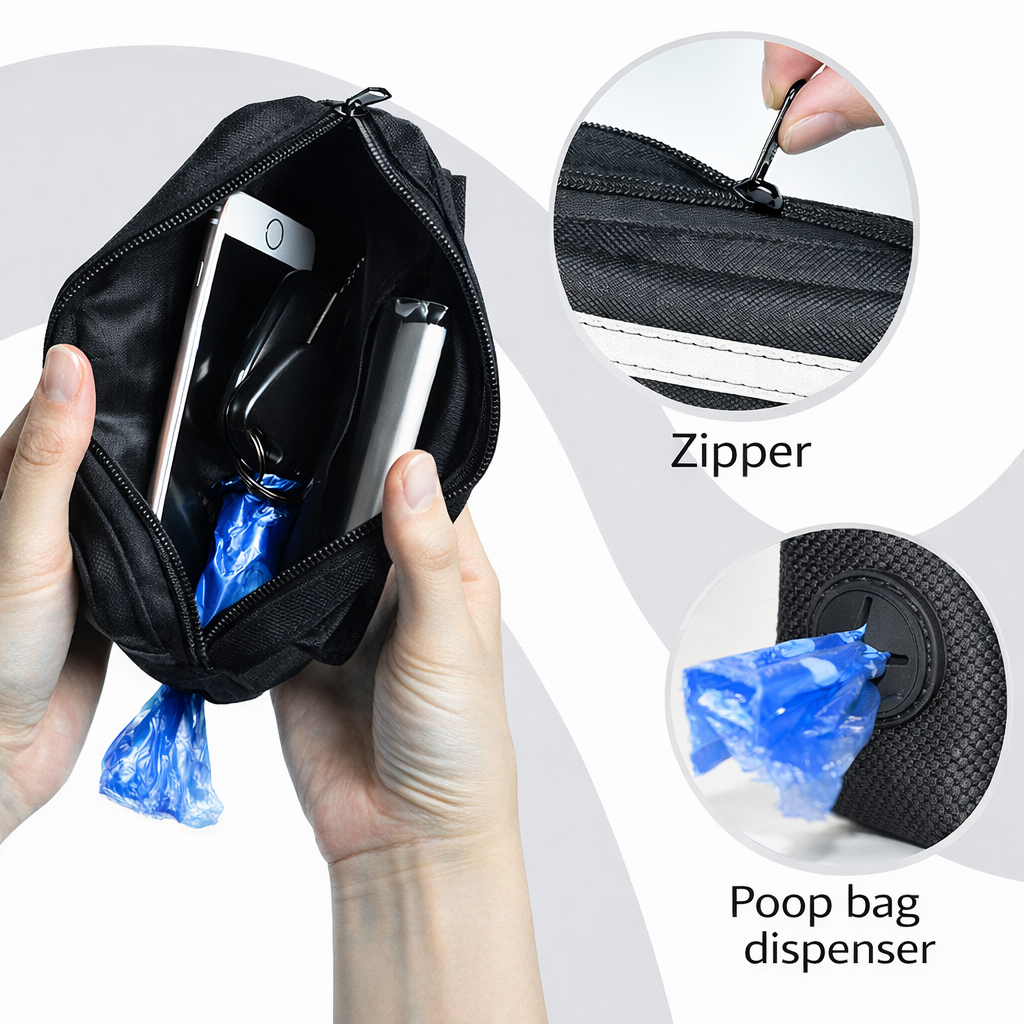 TekPaws GoLoop Hands-Free Leash| Small & Medium Dogs